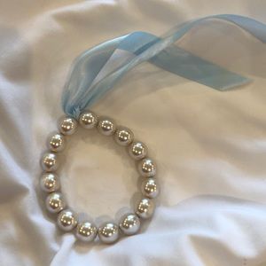 Imitation pearl bracelet